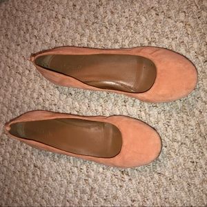 J. Crew suede flats